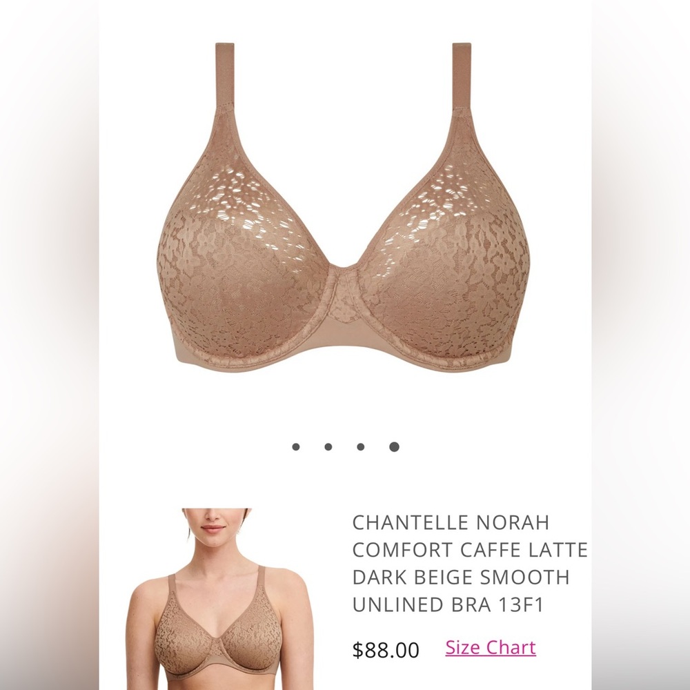 Norah Comfort Underwire Bra Lace Underwire Bra - Coffee Latte Taupe Beige